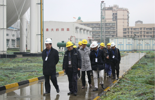 集团副总经理杨杰对成都燃气、能源集团进行春节前安全生产检查