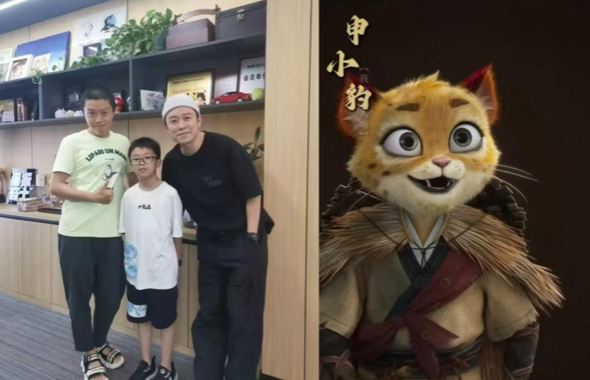 《哪吒2》申小豹的声音，来自城投领川学子王智行