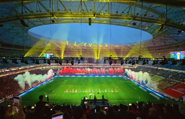 燃！在五粮液文化体育中心奏响春的旋律